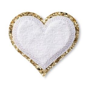 NEW Stoney Clover Lane White Heart Patch